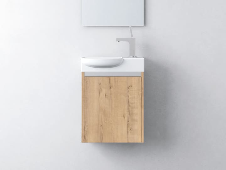 Conjunto mueble de baño fondo reducido 25 cm Ávila Dos Slim Principal 4