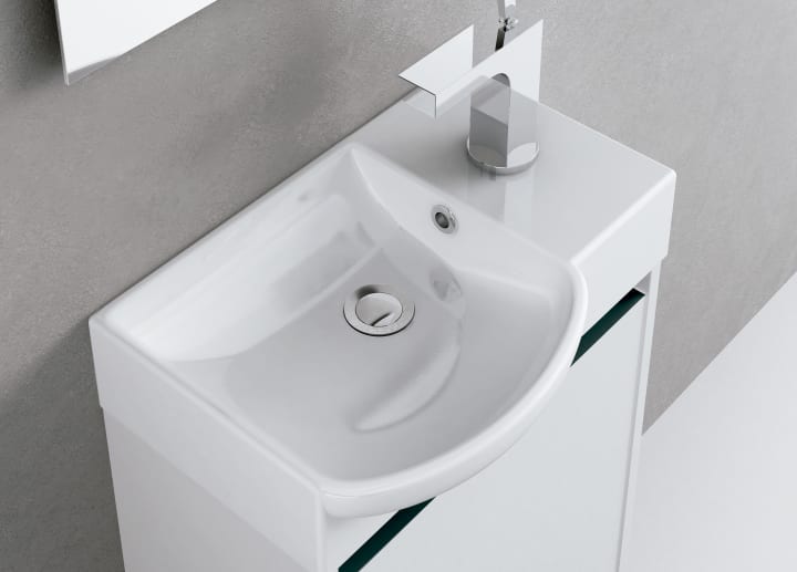 Conjunto mueble de baño fondo reducido 25 cm Ávila Dos Slim Detalle 5