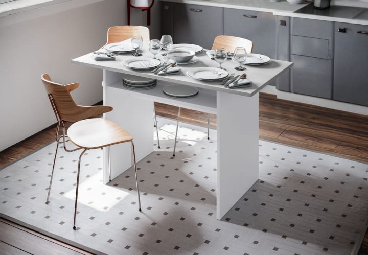 Mesa consola desayunador  Bruntec Tavolo Detalle 3