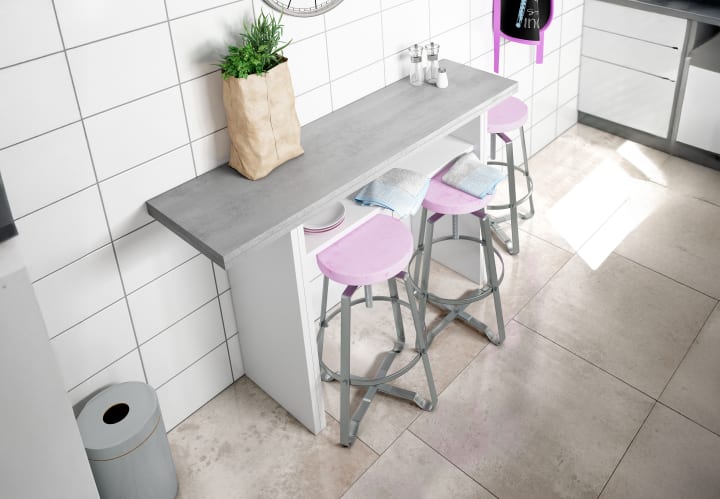Mesa consola desayunador  Bruntec Tavolo Detalle 1