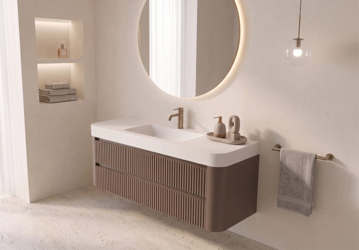 Conjunto de mueble de baño Bruntec Duna Detalle 6