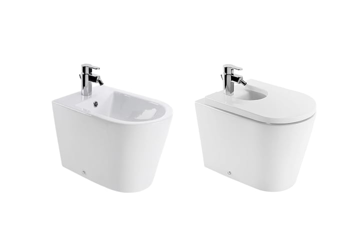 Pack inodoro + bide Unisan Sanindusa Urby Plus Detalle 3