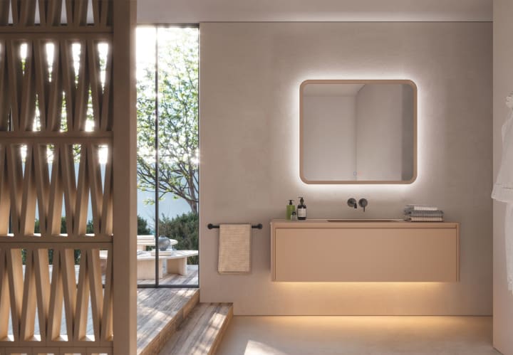 Espejo de baño con luz LED Ledimex Duomo Ambiente 10