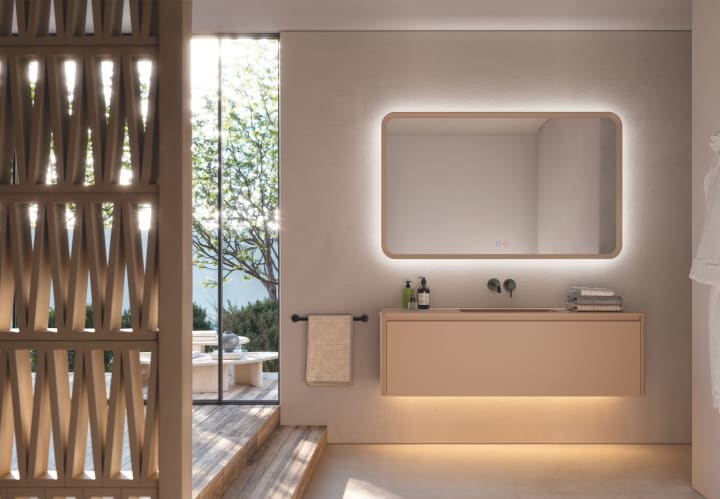 Espejo de baño con luz LED Ledimex Duomo Ambiente 9