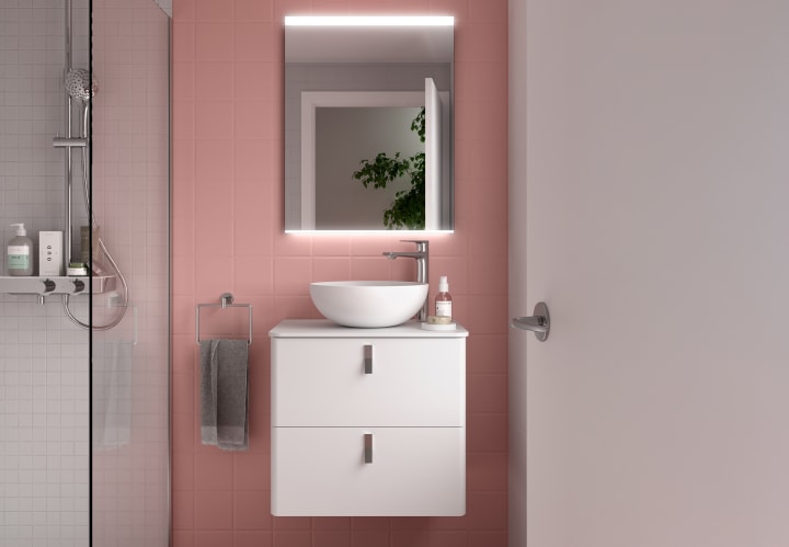 Mueble de baño con encimera Solid Surface Salgar Uniiq Principal 1