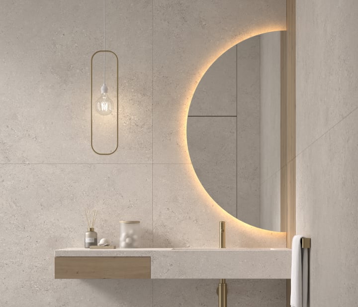 Espejo media luna con luz LED de Eurobath, Bonaire 2 Principal 2