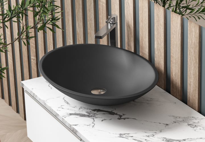 Lavabo sobre encimera Coycama Orbit Detalle 17