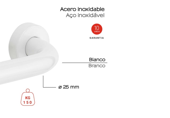 Asidero para baño Gedy Up Detalle 4