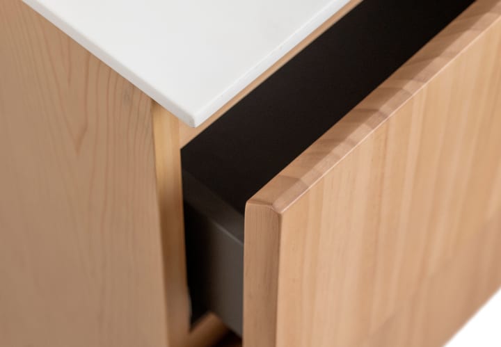 Conjunto de mueble de baño madera maciza Bruntec Alpes 2 Detalle 6