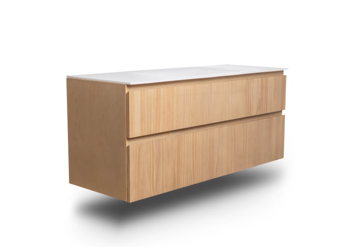 Conjunto de mueble de baño madera maciza Bruntec Alpes 2 Detalle 5