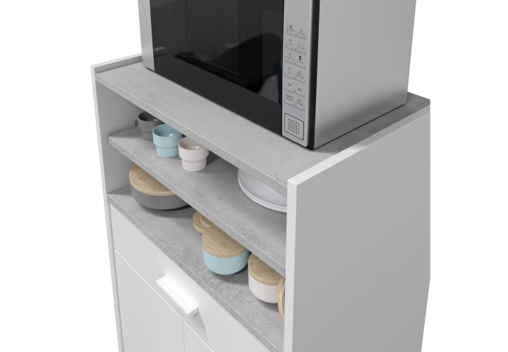 Mueble microondas Bruntec Tidy Detalle 3