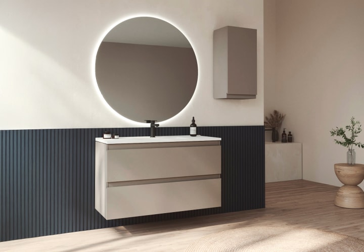 Mueble de baño MDF lacado Bruntec Vilma Principal 4