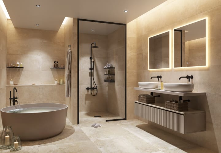 Espejo de baño con luz LED Ledimex Boston Ambiente 5