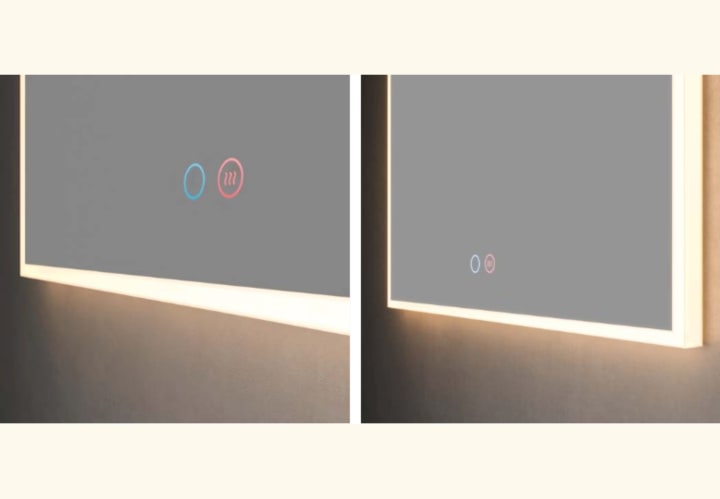 Espejo de baño con luz LED Ledimex Boston Detalle 3