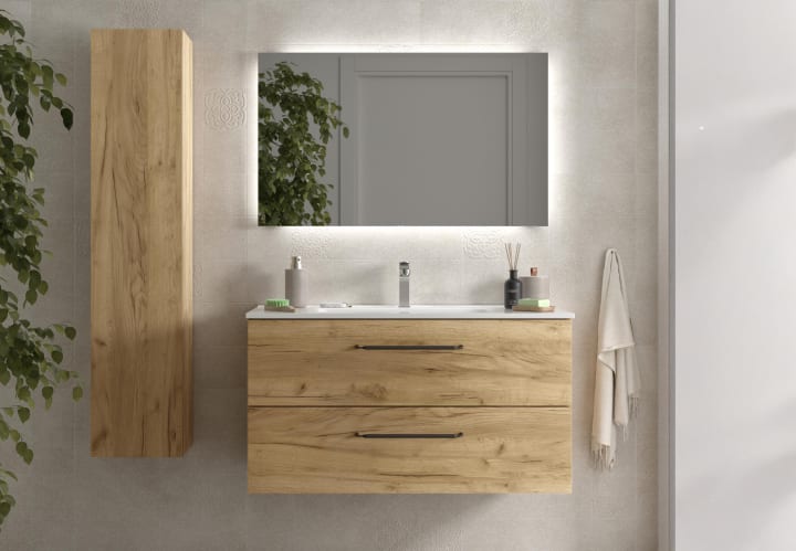 Conjunto mueble de baño Salgar Morai Ambiente 7