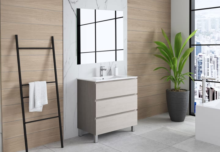 Conjunto mueble de baño Bruntec Roma Principal 1