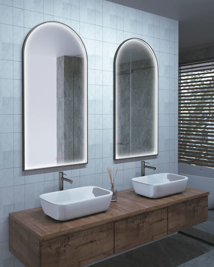 Espejo Arco con luz LED Ledimex Roma Ambiente 5