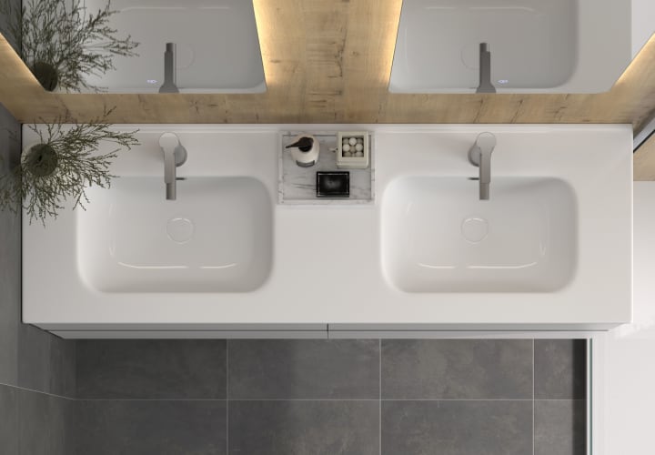 Lavabo encastrado Aire Principal 1