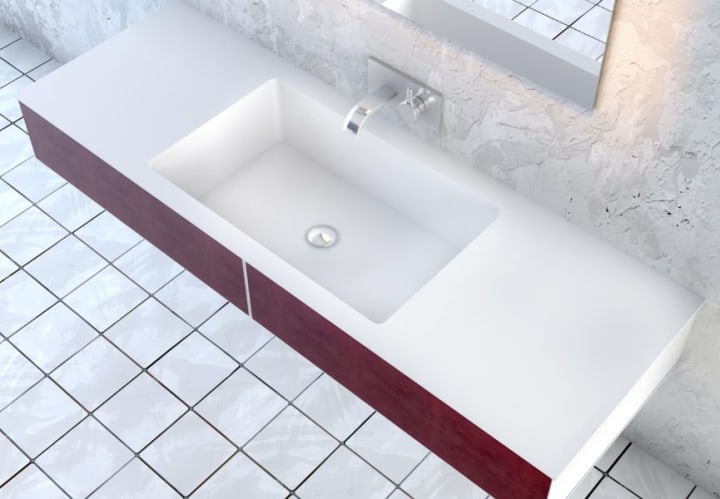 Lavabo encastrado Bruntec Tabac Ambiente 1