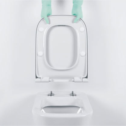 Pack inodoro + cisterna empotrada + pulsador Unisan Sanindusa Look Detalle 8