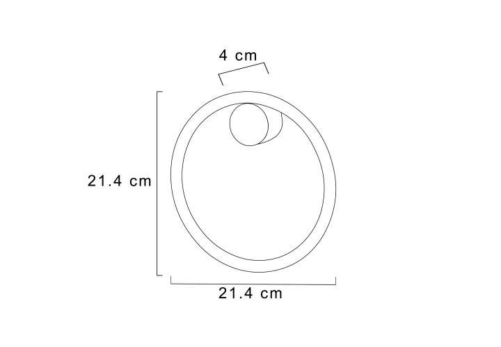Toallero de baño Cosmic Geyser Croquis 5