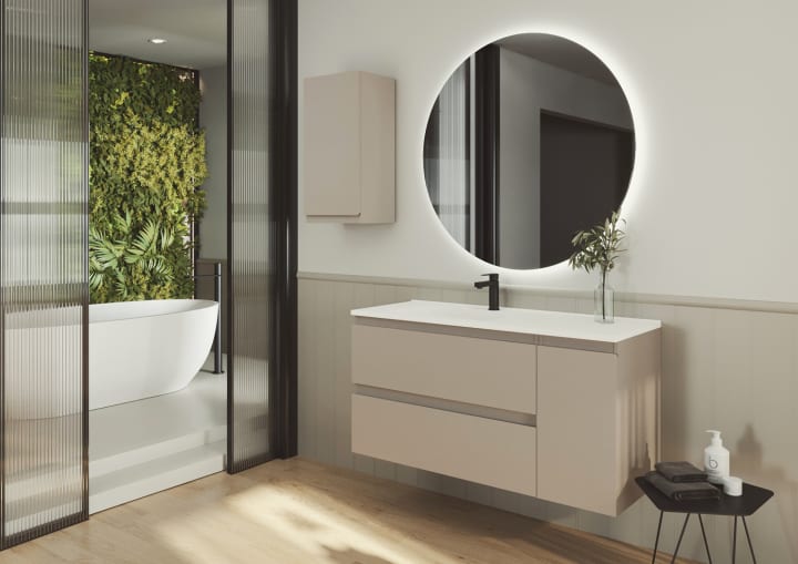 Mueble de baño MDF lacado Bruntec Vilma Principal 2