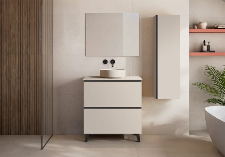 Mueble de baño con encimera MDF Compatech Visobath Granada Principal 8