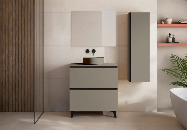 Mueble de baño con encimera MDF Compatech Visobath Granada Principal 1
