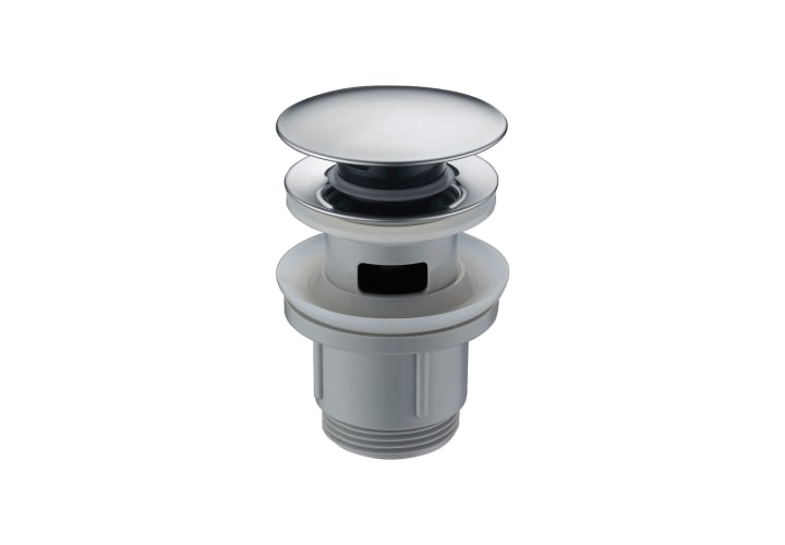 Pack Grifo de lavabo caño alto Imex Bélgica + Válvula click-clack Detalle 2