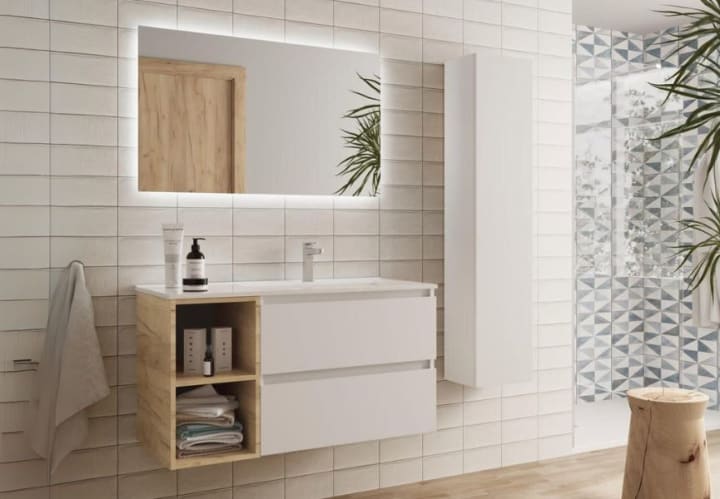 Conjunto mueble de baño Salgar Bequia Ambiente 8