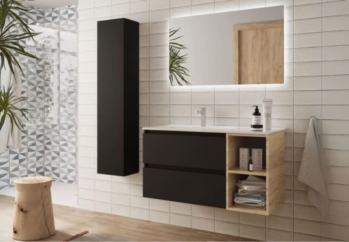 Conjunto mueble de baño Salgar Bequia Ambiente 10