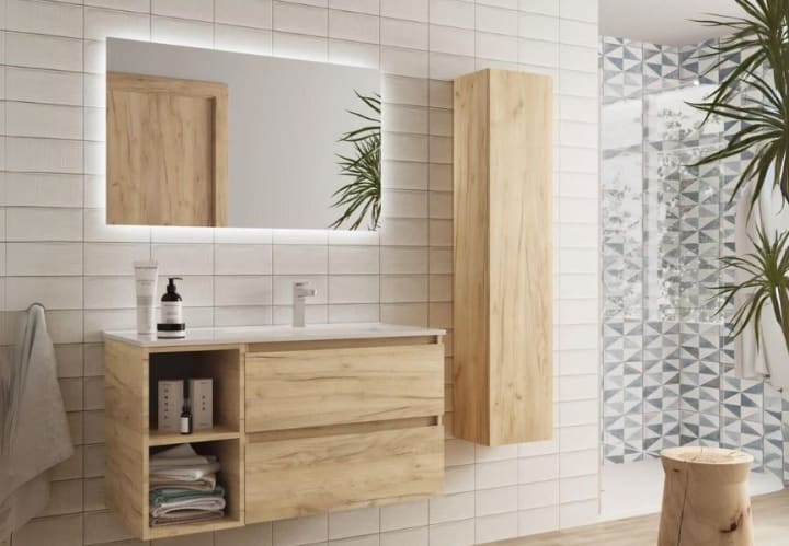 Conjunto mueble de baño Salgar Bequia Ambiente 9