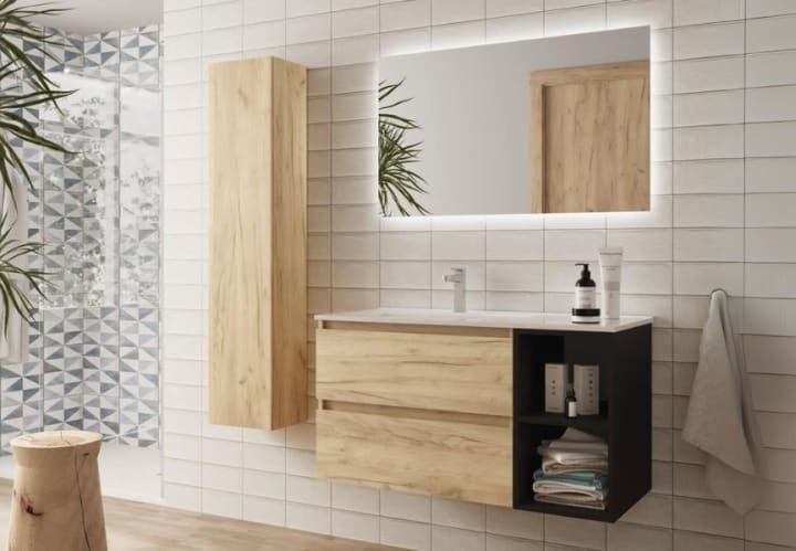 Conjunto mueble de baño Salgar Bequia Ambiente 11