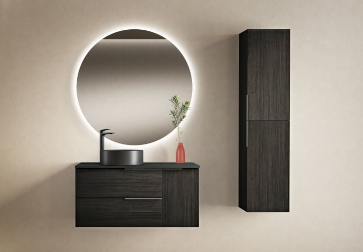 Mueble de baño con encimera de madera Bruntec Coban Principal 2