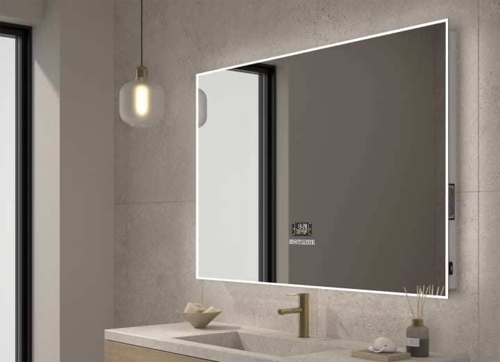 Espejo de baño con luz LED Eurobath, Santorini Principal 1