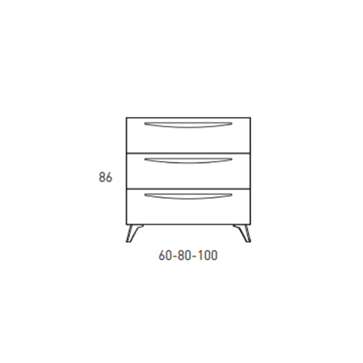 Mueble de baño Viso Arco Croquis 13