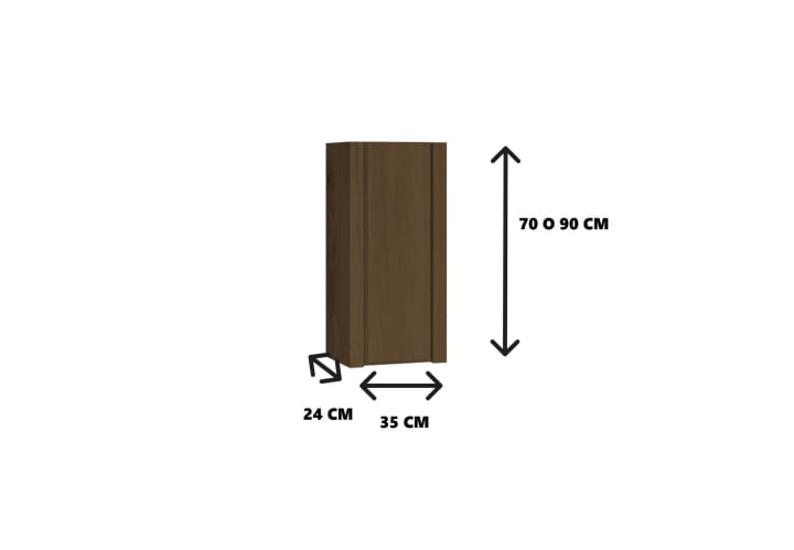 Colgar de baño Bruntec Laponia Croquis 9