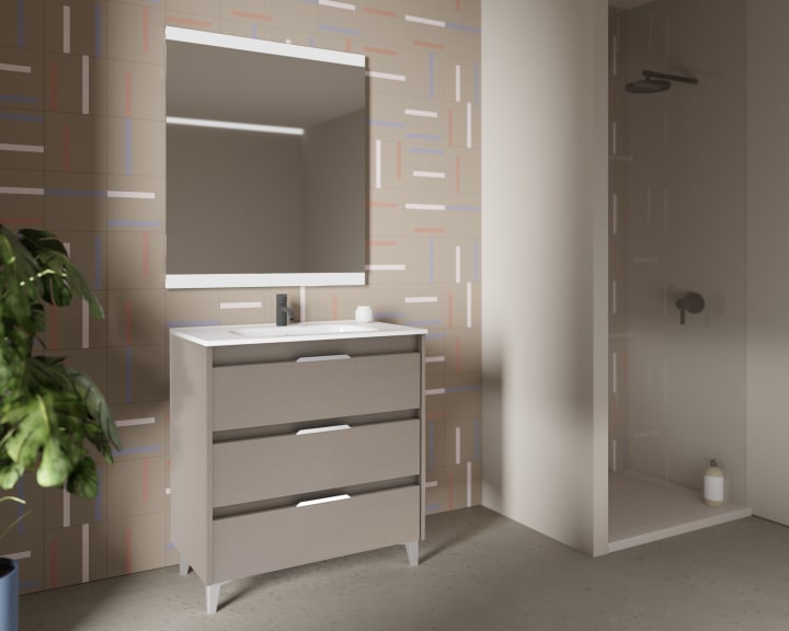 Conjunto mueble de baño Amizuva Suki Principal 1