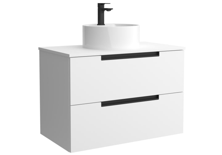 Conjunto mueble de baño Salgar Leni con lavabo sobre encimera Principal 7