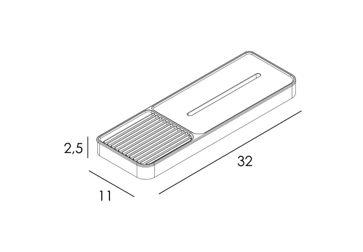 Estante para ducha Manillons Torrent Eco 6500 Croquis 7
