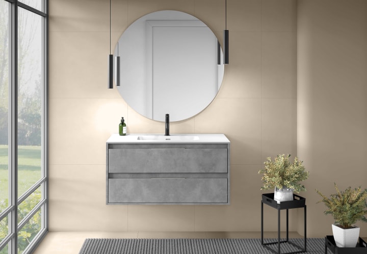 Conjunto mueble de baño moderno Bruntec Boston Principal 5