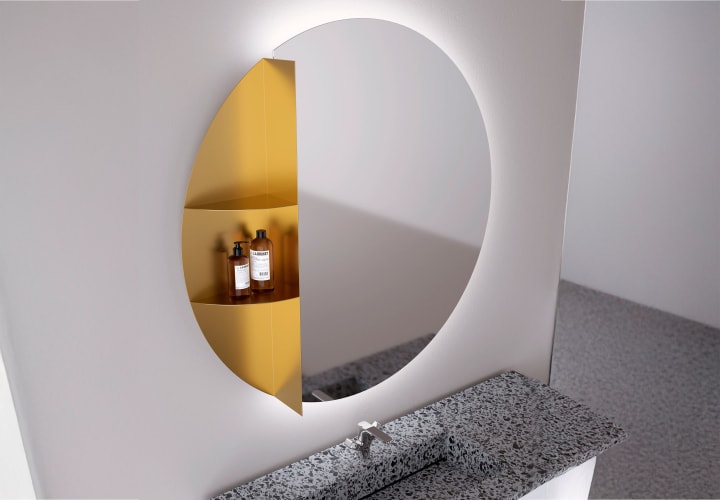 Espejo de baño con luz LED Bruntec Nilo Principal 1