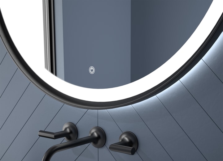 Espejo de baño con luz LED Eurobath Seychelles Detalle 4