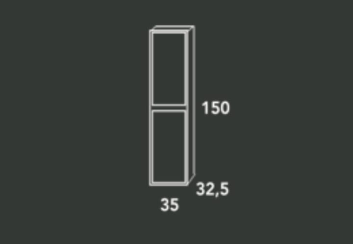 Columna de baño Bruntec Candem Croquis 5