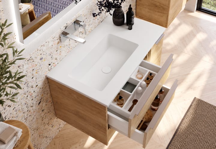 Lavabo encastrado Coycama Ambar Detalle 6