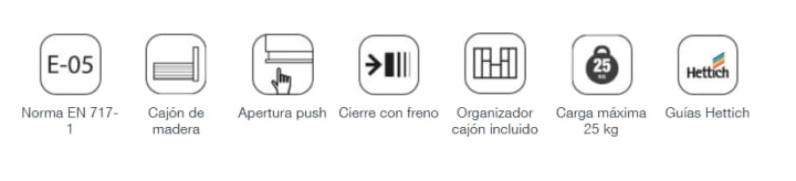 Conjunto mueble de baño Salgar Optimus opción 8
