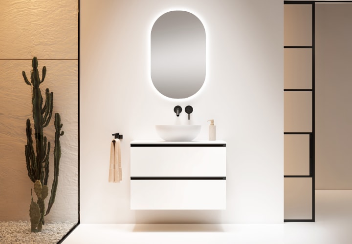 Mueble de baño con encimera de DMF Compatech Visobath Granada Principal 2