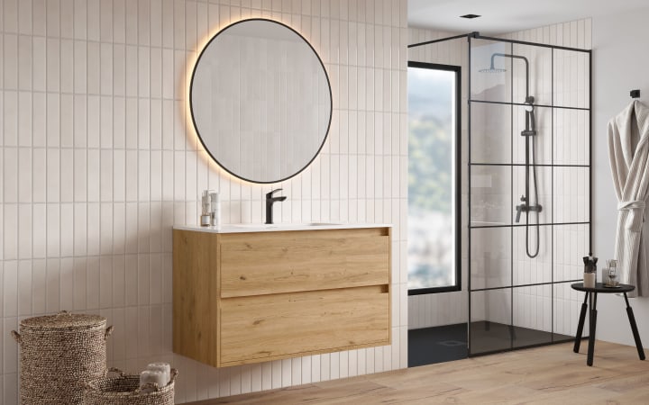Conjunto completo de mueble de baño Bruntec Artemisa Principal 1