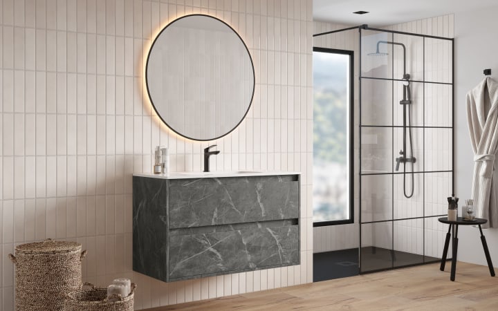 Conjunto completo de mueble de baño Bruntec Artemisa Principal 4