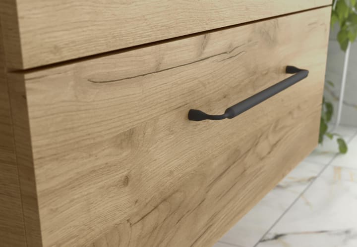 Conjunto mueble de baño con lavabo sobre encimera Salgar Morai Detalle 3
